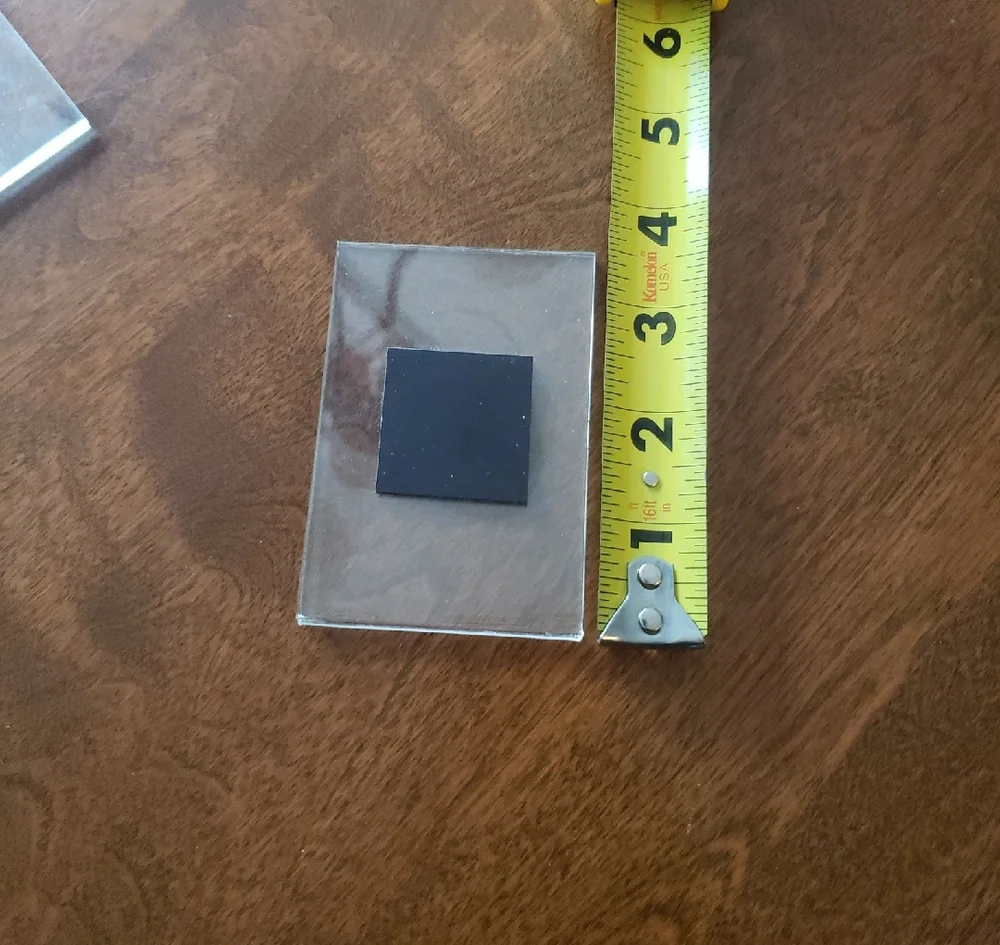 Clear Acrylic Picture/Label Holders - Set Of 6